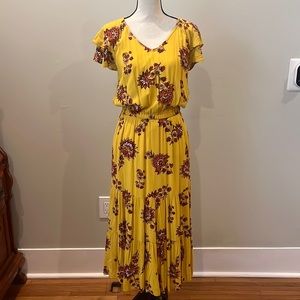 NWT OLD NAVY M FLORAL DRESS